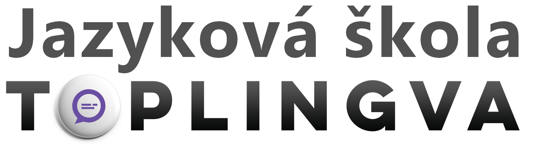 TOPLINGVA – online jazyková škola Logo jazykovej školy TOPLINGVA